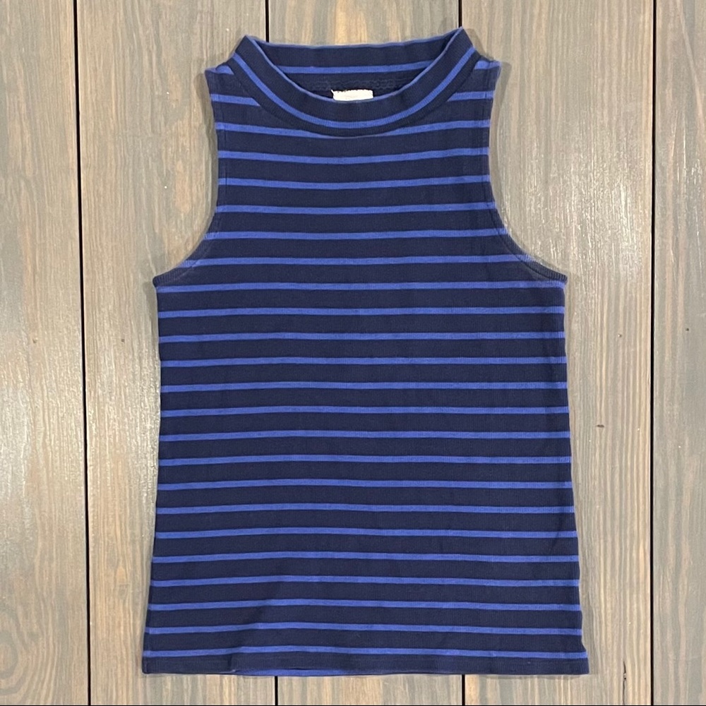 Postmark Turtleneck Striped Tank S